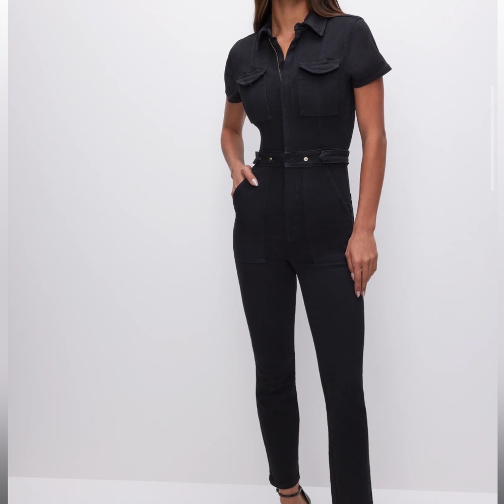 Good American Fit for Success Jumpsuit - Size Large (3)